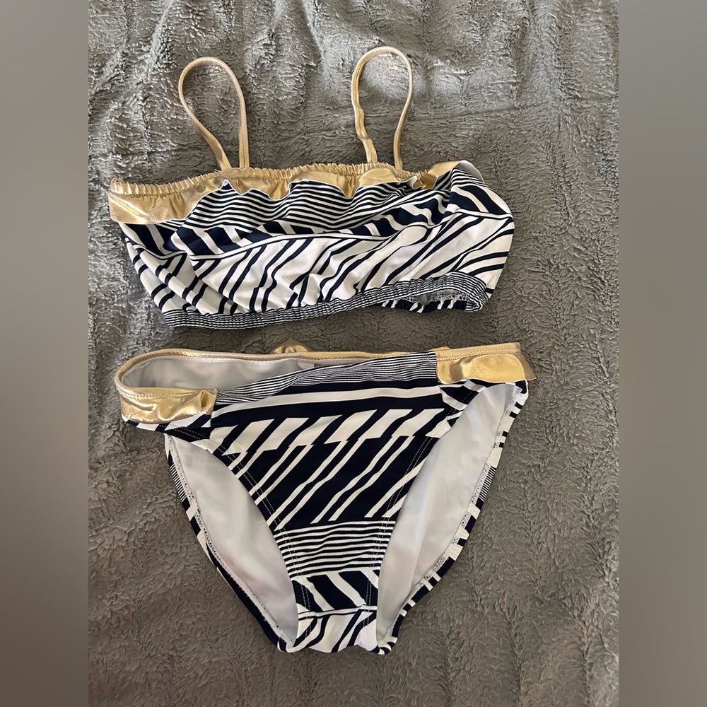 Tommy Bahama girls ruffle bikini